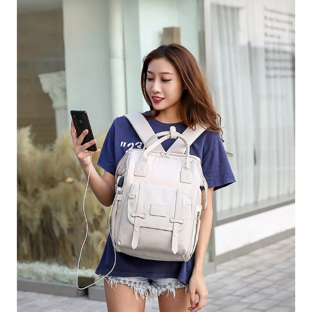 Baby Nappy Bag Mummy Bag Backpack Waterproof Storage Handbag Outdoor Travel Mommy Maternity Bag For Baby Stuff 2 Layer Gray Baby Nappy Bag Mummy Bag Backpack Waterproof Storage Handbag Outdoor Travel Mommy Maternity Bag For Baby Stuff 2 Layer Gray